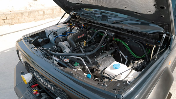 india first supercharged maruti jimny