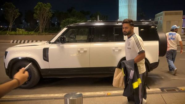 Indian Cricketer Rishabh Pant Spotted In New Land Rover Defender
