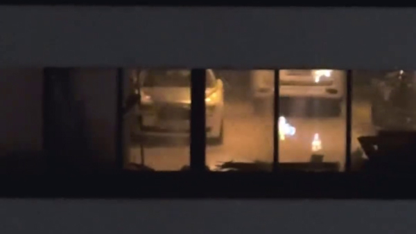 rolls royce parked in living room mumbai apartment