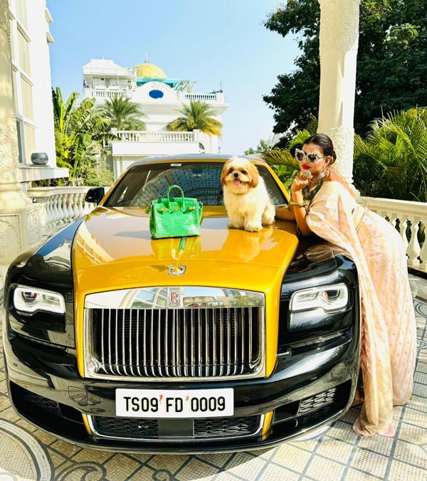 sudha reddy custom rolls royce