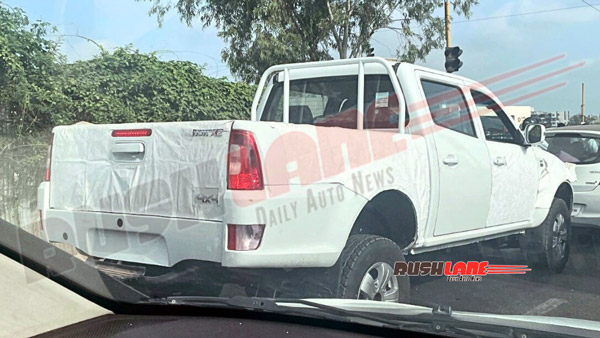 Tata Xenon 4X4 Pickup Truck Spied In India