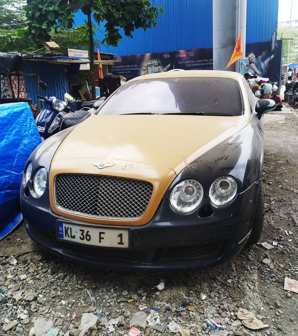 abandoned bentley