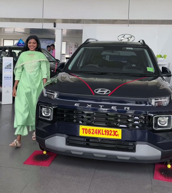 amala shaji hyundai exter amala shaji hyundai exter