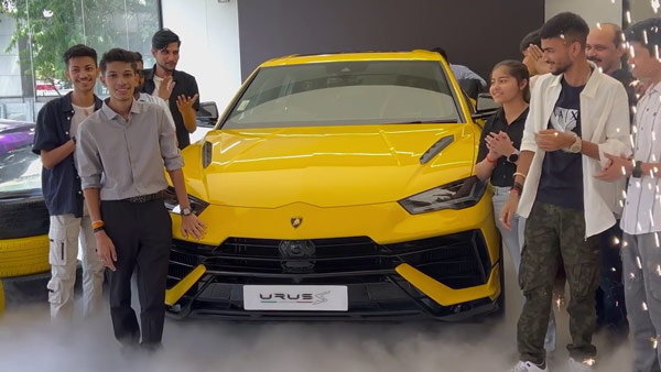 anurag dwivedi lamborghini urus s