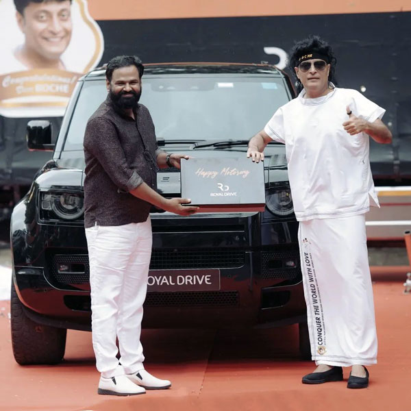 Boby Chemmanur Bought Black Defender