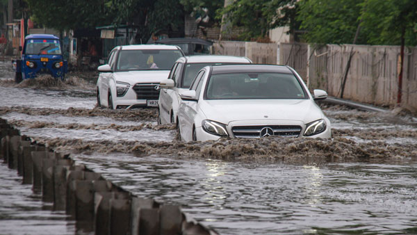 delhi waterlogged