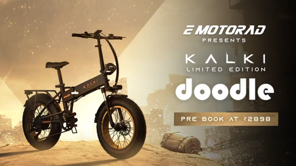 EMotorad Doodle V3 Kalki Limited Edition Electric Bicycle Launched