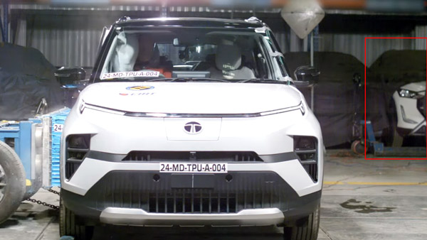 nissan magnite facelift spied