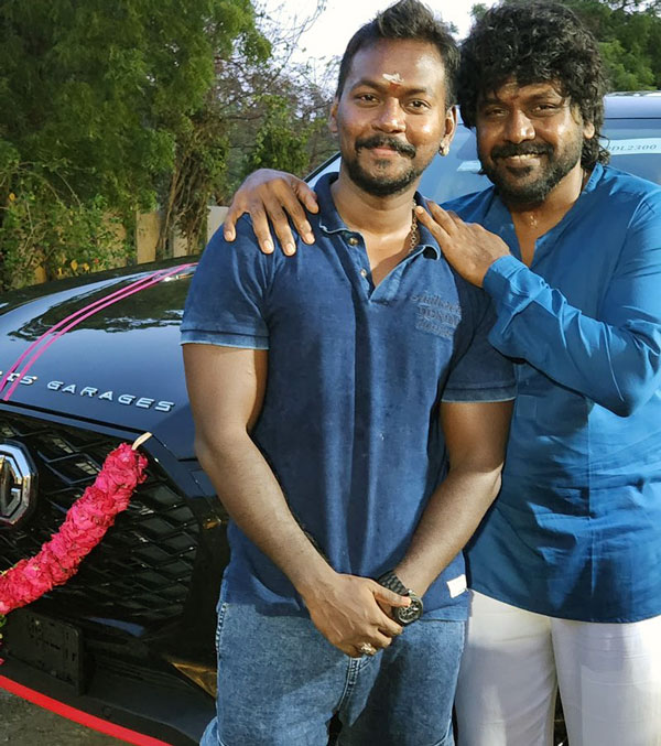 raghava lawrence gifts elviin mg suv raghava lawrence gifts elviin mg suv