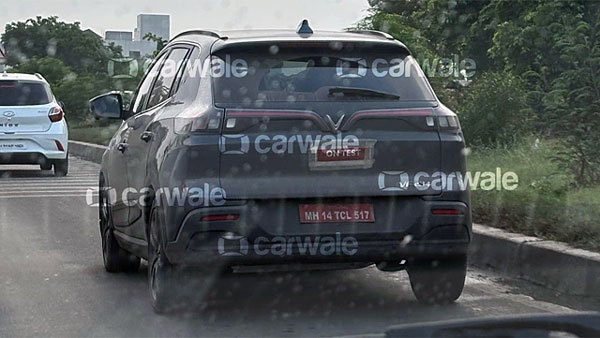 VinFast VF e34 Electric SUV Spied