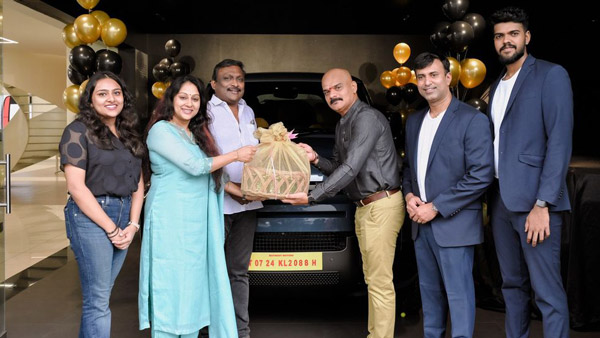 Actress Chippy And Husband Renjith Buy Land Rover Defender 110 HSE