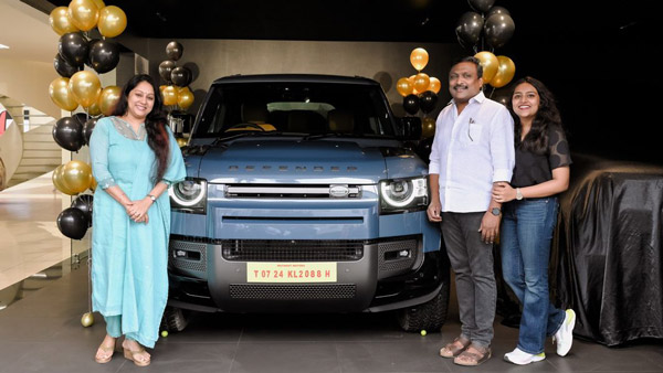Actress Chippy And Husband Renjith Buy Land Rover Defender 110 HSE