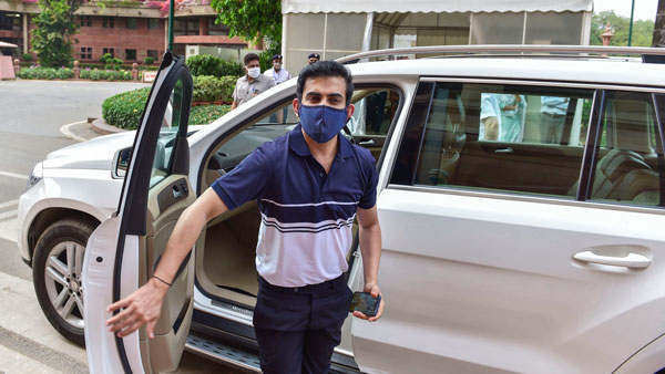 gautam gambhir mercedes gls 350d