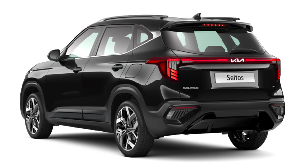 kia seltos x-line aurora black pearl rear