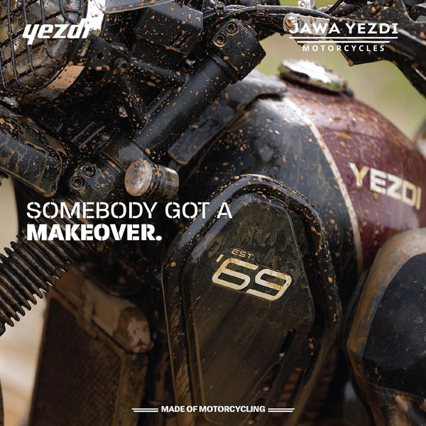 New Yezdi Adventure Motorcycle Teased Ahead Of Launch