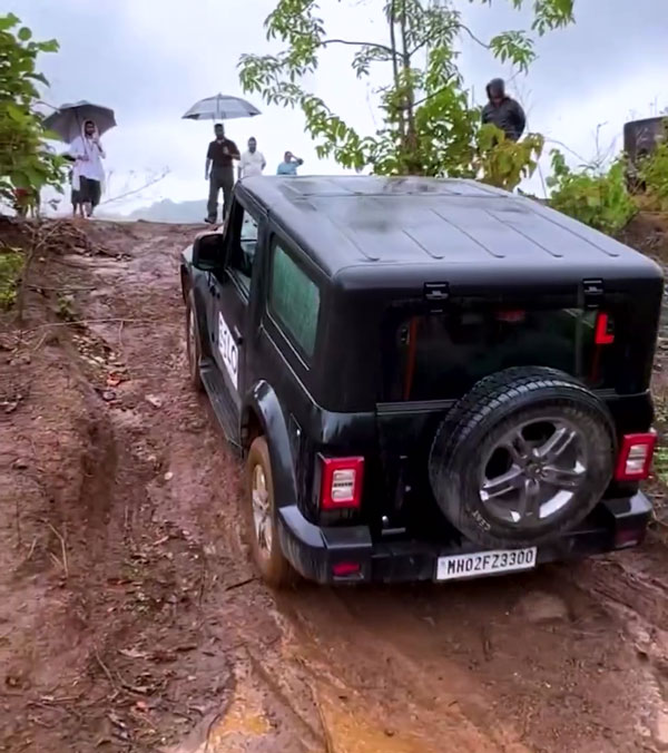Bollywood Actress Nushrat Bharucha Off-Roading Video