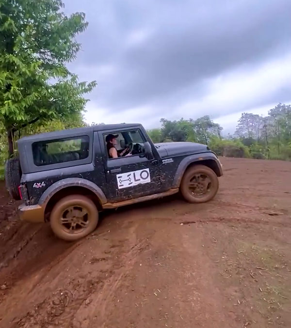 Bollywood Actress Nushrat Bharucha Off-Roading Video