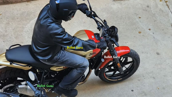 New Royal Enfield Guerrilla 450 Leaked