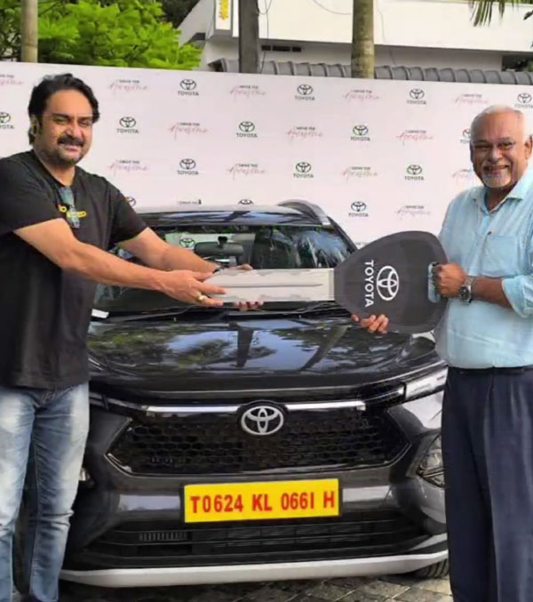 shiju abdul rasheed toyota urban cruiser taisor