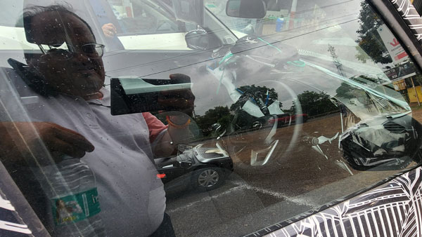 tata punch spied testing