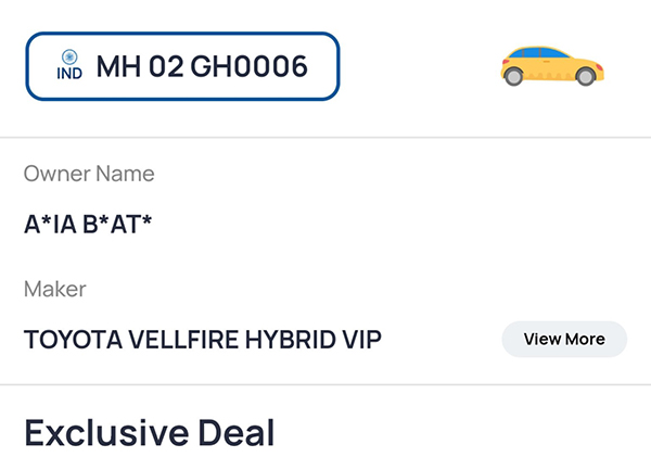 alia bhatt toyota vellfire