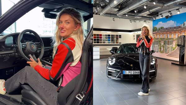 Athlete Alica Schmidt Car Collection