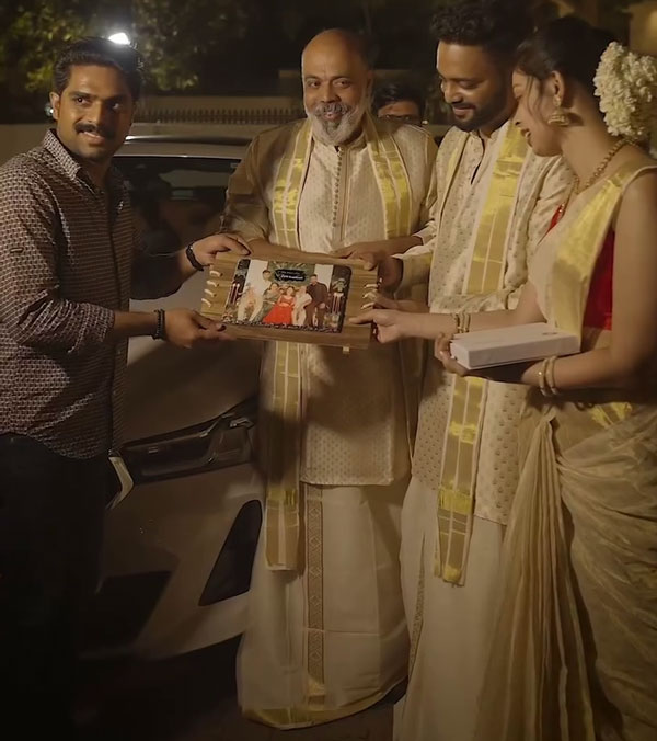 Malayalam Film Actor Baiju Ezhupunna Gifts BMW 6 Series To His Daughter