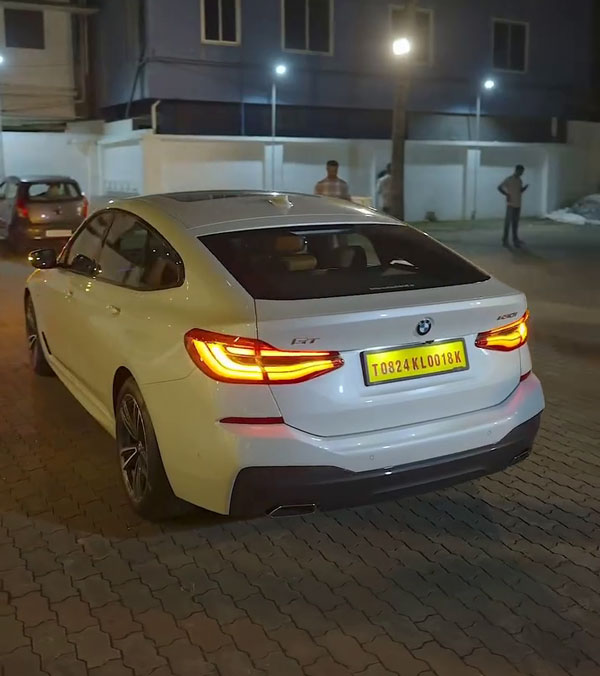 Malayalam Film Actor Baiju Ezhupunna Gifts BMW 6 Series To His Daughter