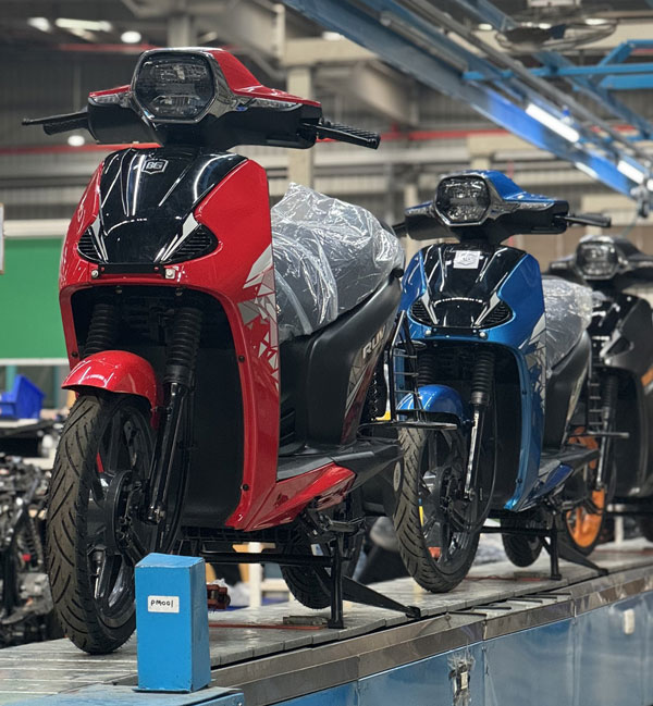 BGauss RUV350 Electric Scooter Production Started