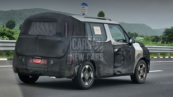 kia syros spy shots
