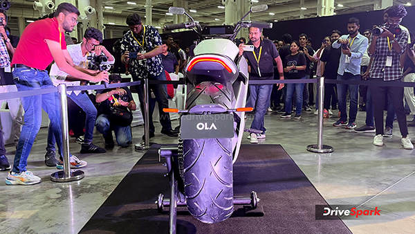 Ola Electric Motorcycle Teased Ahead Of August 15 Launch