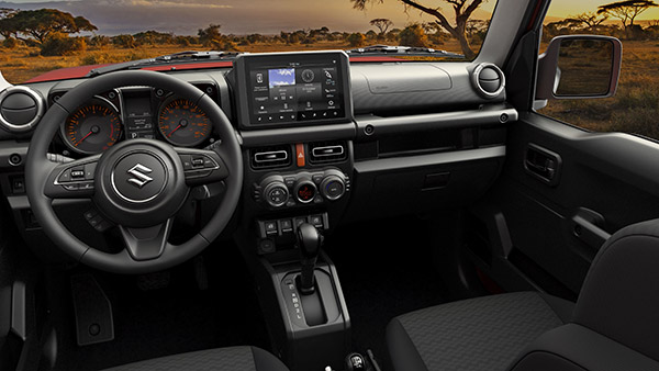 suzuki jimny 5 door uae spec interior