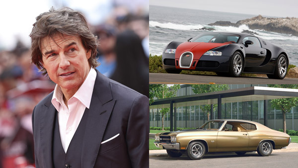 Hollywood Actor Tom Cruise Exotic Car Collection