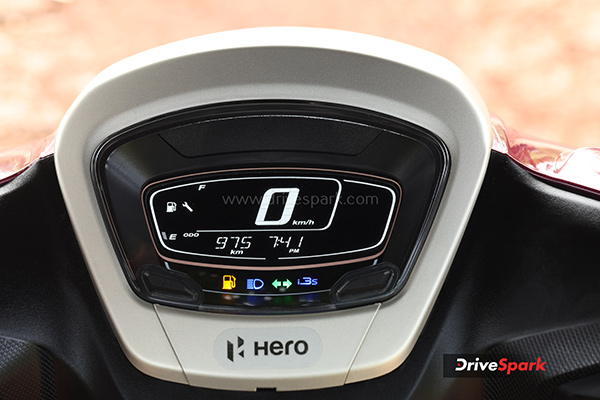 2024 hero destini 125 review instrument cluster