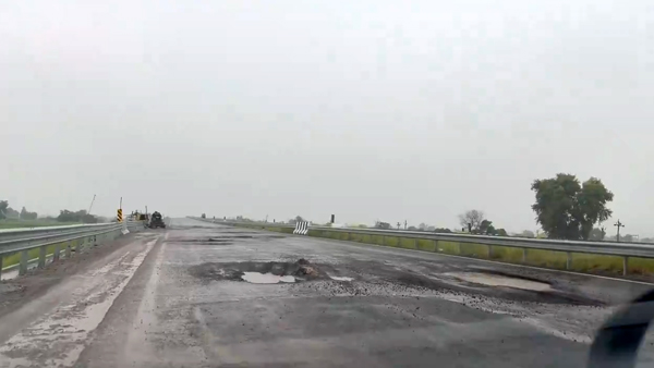 amritsar-jamnagar expressway pathetic condition