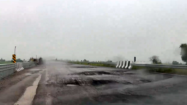 amritsar-jamnagar expressway pathetic condition