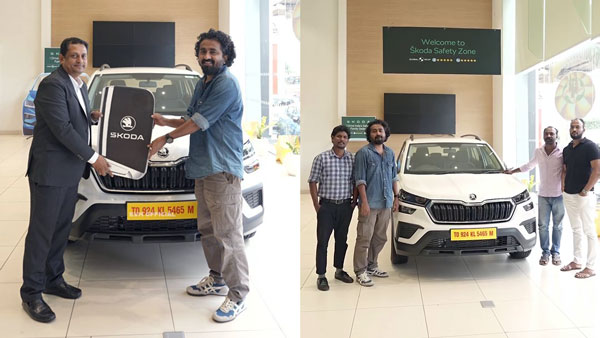 Aattam Malayalam Movie Director Anand Ekarshi Buys New Skoda Kushaq SUV Aattam Malayalam Movie Director Anand Ekarshi Buys New Skoda Kushaq SUV