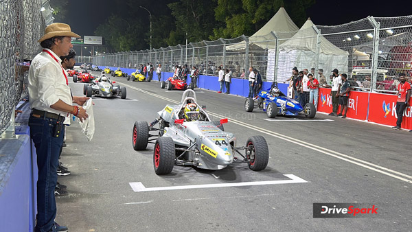 chennai formula 4 night race 1 results
