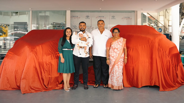 Father And Son Bought Toyota Fortuner And HyRyder SUVs On The Same Day