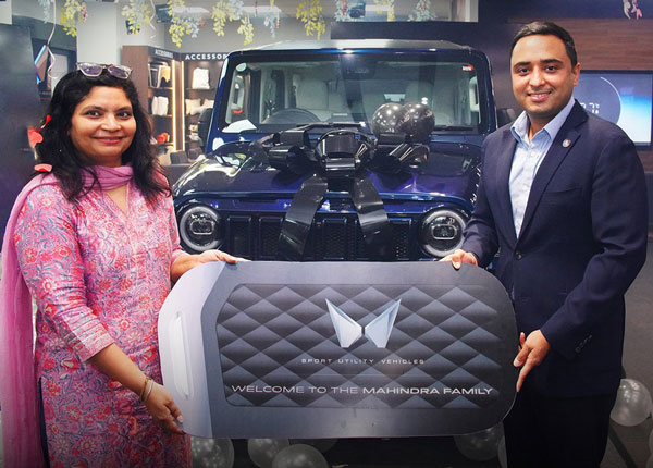 India s first Mahindra Thar Roxx 5-Door Owner Akash Minda