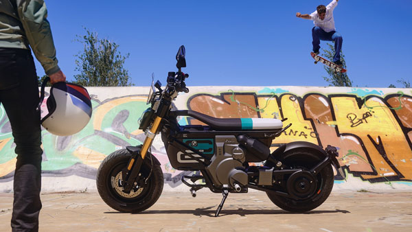 bmw ce 02 side design