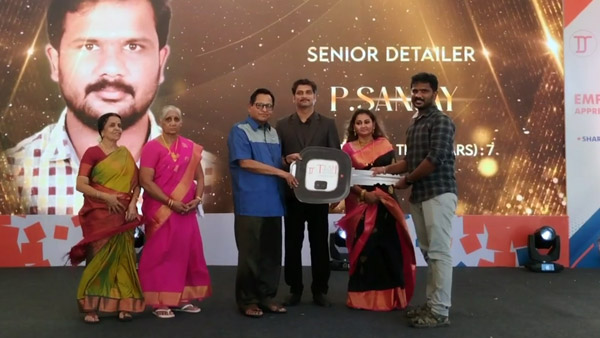 chennai firm gifts car bike to employees