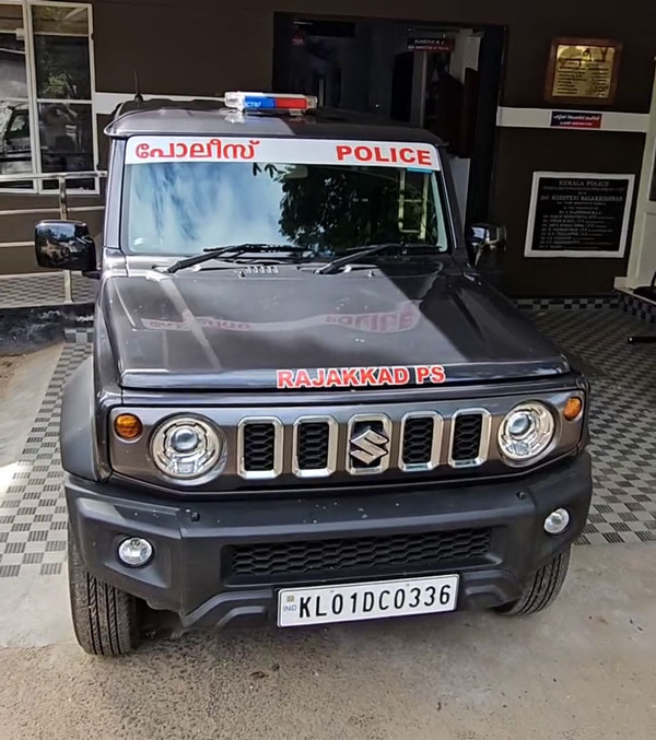 Maruti Suzuki Jimny SUV Added To Kerala Police Fleet Maruti Suzuki Jimny SUV Added To Kerala Police Fleet
