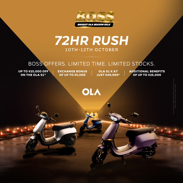 ola boss 72 hour rush