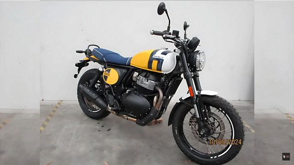 Royal Enfield Interceptor Bear 650 Scrambler Leaked Ahead Of Debut