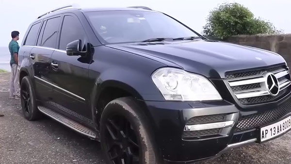 siddharth mercedes beast car