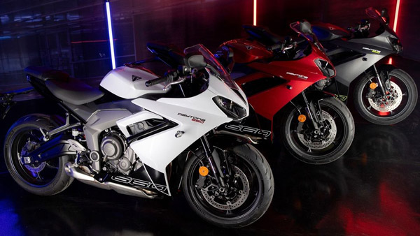 Triumph Daytona 660 Supersport Motorcycle Deliveries Started