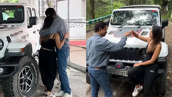 Influencer Daughter Gifts Dad A Jeep Wrangler Rubicon SUV Influencer Daughter Gifts Dad A Jeep Wrangler Rubicon SUV