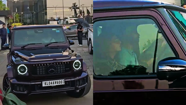 actor fahadh faasil mercedes g-wagon