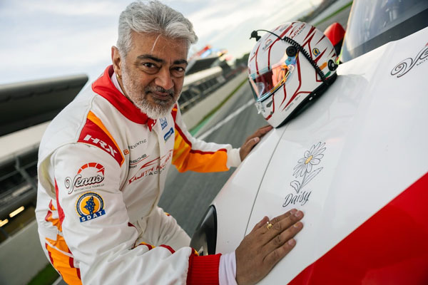 Tamil actor Ajith Kumar return to motorsports Tamil actor Ajith Kumar return to motorsports